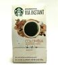 011008131 Starbucks Via Colombia Instant Microground Ready Brew Coffee 809099326301