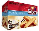 025500201252 Folgers Vanilla Biscotti Coffee Pods Imported From Canada