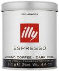 0474 Illy Dark Ground Espresso Coffee 125g Pack Of Two 8003753900735
