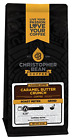 1 Christopher Bean Coffee Decaffeinated Flavored Ground Caramel Butter 812988021331