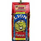 1248524 Hawaii Lion Coffee Toasted Coconut Flavor Whole Bean 778554969653