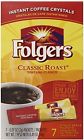 1930 Folgers Classic Roast Instant Coffee Single Serve Packets 84 Count 885940412690