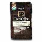 2.25lb Alma Dark De Ground Peet Tierra La Organic Roast Coffee