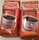 2 Ground Bags 12 Hazelnut Coffee Donuts Dunkin Oz