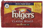 2550000227 Folgers Classic Roast Coffee
