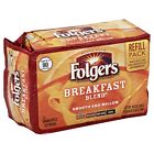 2550000229 Folgers Breakfast Blend Ground Coffee Brick Mild Roast Ounce Pack