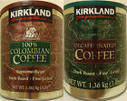 36kg Kirkland Signature 1 3lbs 48oz Decaffeinated Or 100 Colombian Coffee Can