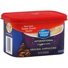 4169 Maxwell House Original Cappuccino Cafe Style Instant Beverage Mix 8.3 Ounce 043000041697