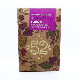 52 True Mexican Origin 500464259981 Deluxe Artisan Coffee Premium Collection Ground - Oaxaca