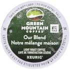 52165 Green Mountain Coffee Our Blend Light Roast 099555065701