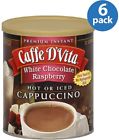 56811 Caffe Dvita White Chocolate Raspberry Cappuccino Mix Oz 030684986413
