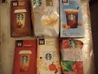6 Bundle Grounded Assorted Coffee Packets Flavors Starbucks Lot