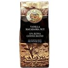 604866280080 Royal Kona Ground Coffee Vanilla Macadamia Nut Flavored