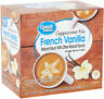 6395415 Great Value French Vanilla Cappuccino Mix Coffee Pods 078742236001