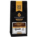 812988002477 Caramel Ground Coffee Butter Crunch Flavored Decaffeinated Bag