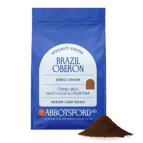 Abbotsford Road 689323870240 Brazil Oberon Ground Coffee Medium Light Roast With Orange Spi