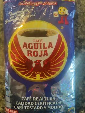 Aguila Roja 702040885052 Cafe - Coffee 400g Colombian