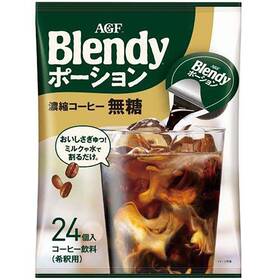 Ajinomoto 901111261334 Agf Blendy Potion Sugar-free Coffee 24p