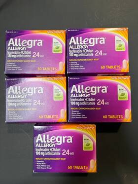 Allegra 041167412466 Allergy Medication 60 Count