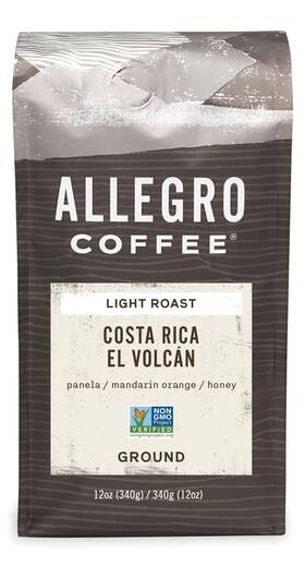 Allegro Coffee 014321115299 Costa Rica El Volcan Ground 12 Ounce