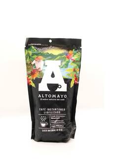 Altomayo 7750463002105 Cafe Gourmet Peruvian Instant Coffee Freeze-dried Liofilizado 150g