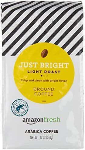 Amazon Fulfillment Services 195515007115 Fresh Just Bright Ground Coffee Light Roast 12 Oz