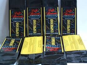 66665-8 American Vintage Coffee Espresso Samples Pot Perfect Flavored Ground 8/1.75oz Variety Packs #6
