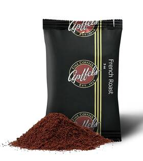 Apffels Fine Coffees 445026884860 French Roast Ground Dark 100% Arabica Coffee 18 Pack 3 Oz Each