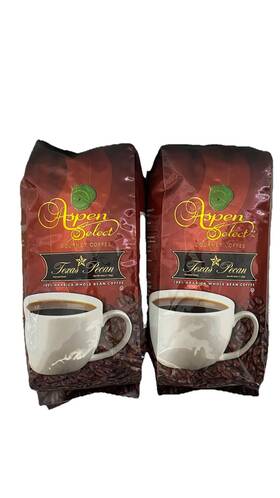 Aspen Beverage 715644148253 Select Gourmet Coffee Texas Pecan Whole Bean 2.5 Lb Pack Of 2 Feb 26