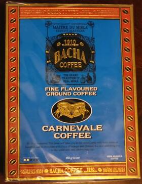 1910 Bacha 885016990604 Marraken Coffee - Carnevale 350g/12oz Medium Roast