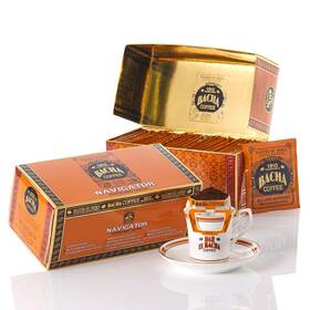 Bacha Coffee 885016991083 Assorted Navigator Taster 100% Arabica 25 Single Serve Filter Bags