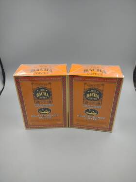 Bacha Coffee 885016992134 Lot Of 2 Night In Venice 350g/12oz Each Expires 05/27