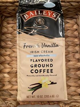 Baileys 024515208829 French Vanilla Irish Cream Flavored Ground Coffee 10 Oz Bag