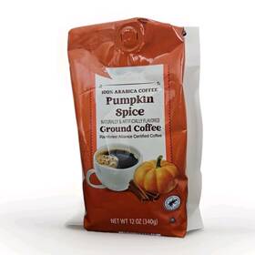 Barissimo 061461415563 Pumpkin Spice Ground Coffee Net Wt 12 Oz