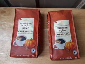 Barissimo 061463798152 Pumpkin Spice Two Bags Light Roast Ground Coffee By Exp. 8-15-25
