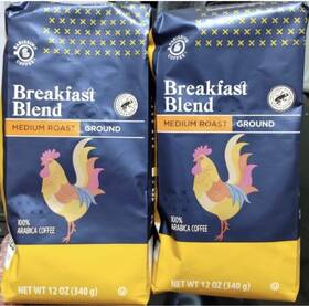 Barissimo 099100278576 New Aldis 12 Oz Breakfast Blend Med Roast Ground Coffee Exp. 04/26