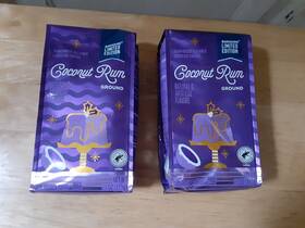 Barissimo 099100345988 Coconut Rum Light Roast Ground Coffee By 2 Bags Exp. 10-8-25