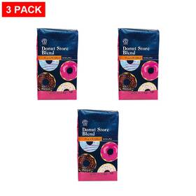 Barissimo 100137120371 Donut Medium Roast Arabica Blend Ground Coffee 12 Oz - Pack Of 3