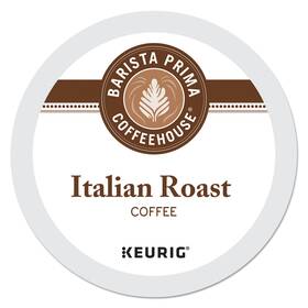 Gmt8500ct Barista Prima Coffeehouse Italian Roast K-cups Coffee Pack 24/box 8500ct