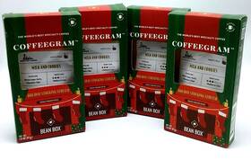 Bean Box 850014084929 4 Pack Coffeegram Holiday Coffee Milk And Cookies Medium Roast
