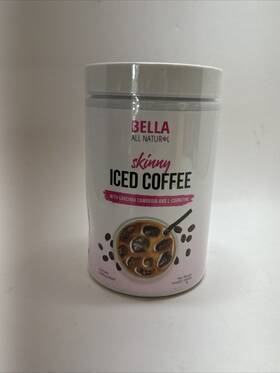 Bella All Natural 726798618271 Skinny Iced Coffee - Good Taste 500 Grams 17.64 Oz