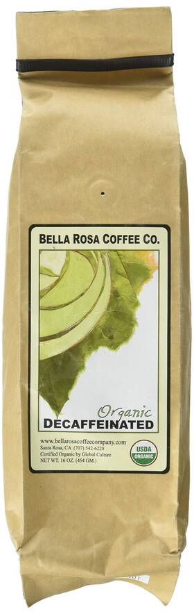 Bella Rosa Coffee 859946003251 Half-caffeinated 1 Pound