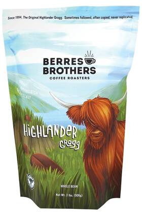 Berres Brothers Coffee Roasters 746774100019 Highlander Grogg 2 Lb Medium Roast Whole Bean