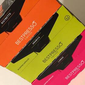 Bestpresso 842047100677 Coffee Capsules Variety Pack Compatible With Nespresso Original