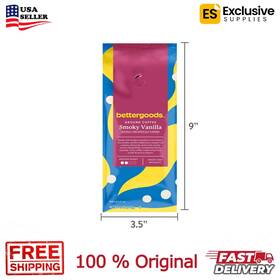 Bettergoods 194346193400 Smoky Vanilla Flavored Coffee 12 Oz - Free Shipping