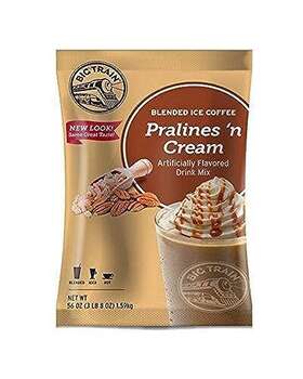 Big Train 642628012746 Blended Ice Coffee Pralines Ftn Cream 3.5 Pound Powdered Instant Cof