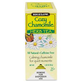Rcb10401 Bigelow Cozy Chamomile Herbal Tea Bags 28/box 004011
