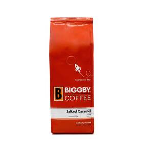 Biggby 022944210277 Salted Caramel Flavored Ground Coffee 12 Oz. Bag Medium Roast