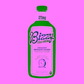 Bizzy Coffee 853204007609 Organic Cold Brew Espresso Blend Unsweetened 48