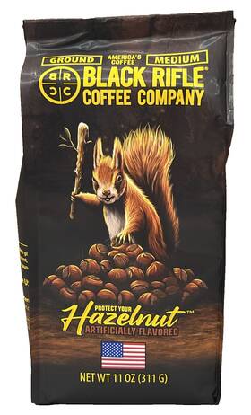 Black Riffle Coffee Company 810119153852 Rifle Protect Your Hazelnut Ground 11 Oz